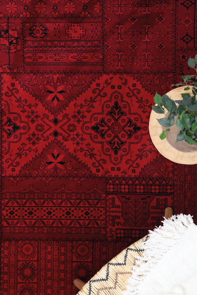 Κλασικό χαλί Afgan 7675A D.RED Royal Carpet - 67 x 500 cm - Image 3