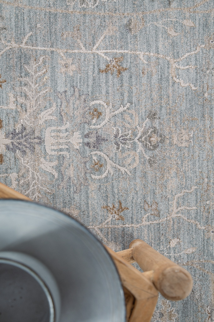 Κλασικό Χαλί Tabriz 590 BLUE Royal Carpet - 200 x 300 cm - Image 3