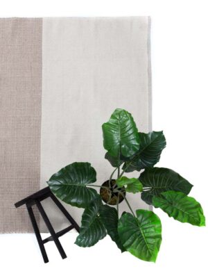 Χαλί Urban Cotton Kilim Arissa Taupe Royal Carpet - 160 x 230 cm - Image 3
