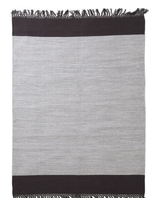 Χαλί Urban Cotton Kilim Flitter Black Royal Carpet - 130 x 190 cm