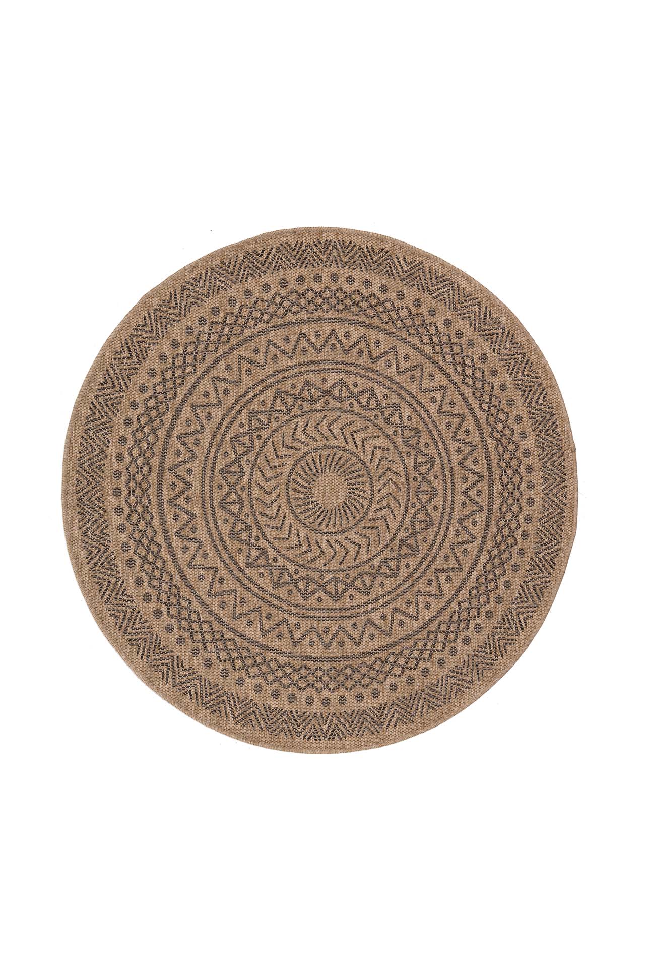 Ψάθα Avanos 8894 BLACK Royal Carpet - 200 x 200 cm