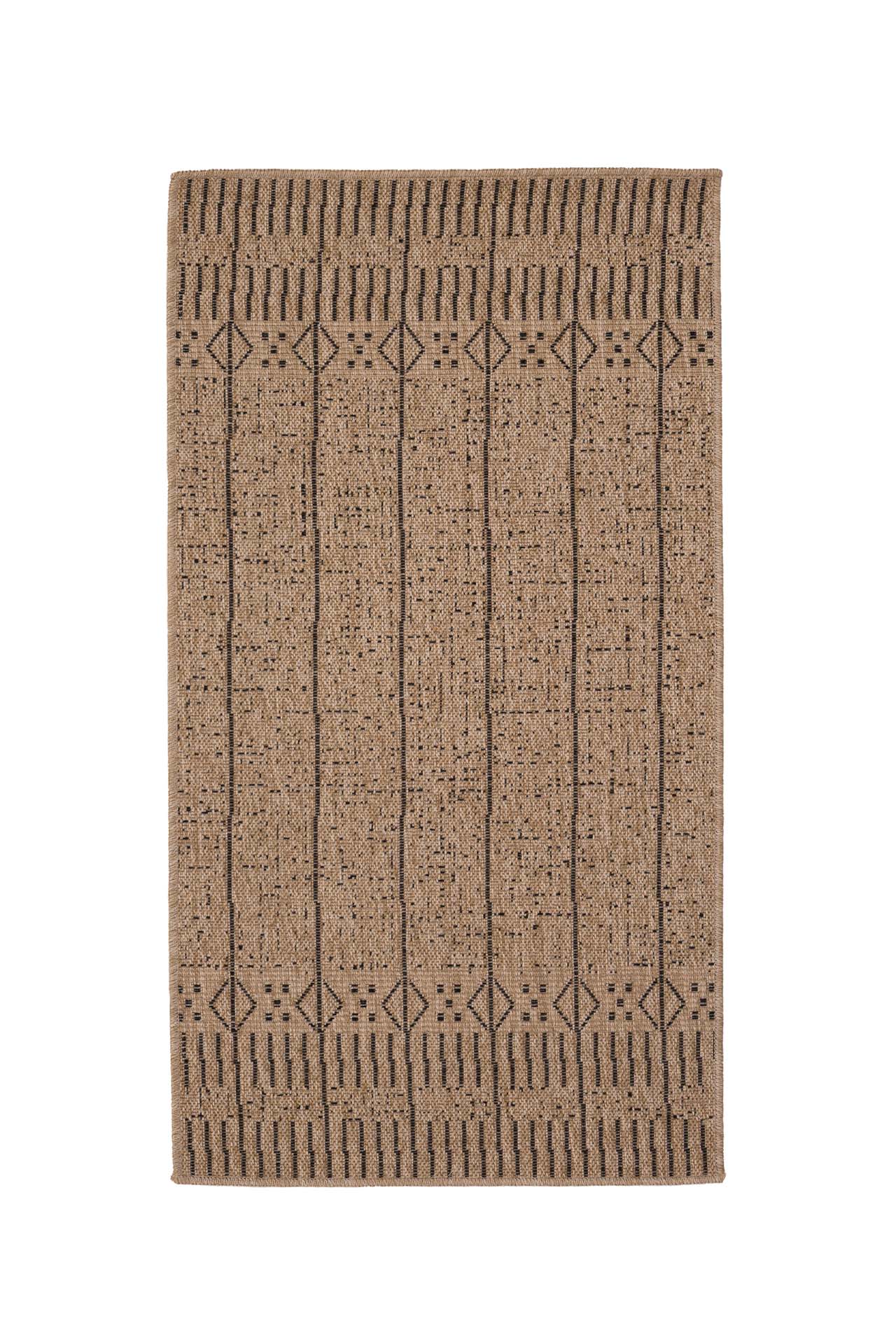 Ψάθα Avanos 9004 BLACK Royal Carpet - 80 x 150 cm