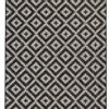 Ψάθα Flox 721K BLACK Royal Carpet - 160 x 230 cm