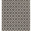 Ψάθα Flox 721W BLACK Royal Carpet - 160 x 230 cm