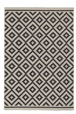 Ψάθα Flox 721W BLACK Royal Carpet - 160 x 230 cm