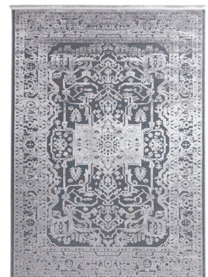 Χαλί Lotus Summer 2927 BLACK GREY Royal Carpet - 160 x 230 cm