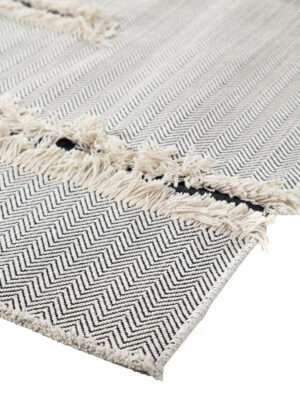 Alternative view of Χαλί Naturel 1026 BLACK COTTON Royal Carpet - 80 x 150 cm