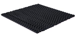 ΠΛΑΣΤΙΚΟ ΔΑΠΕΔΟ ZIGZAG ΜΑΤ 8mm BLACK 1.20Μ NewPlan