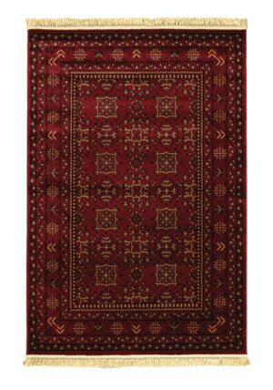 ΧΑΛΙ PERSIA 315 BURGUNDY ΜΕ ΚΡΟΣΣΙ - SET067(2x140,1x200)  NewPlan