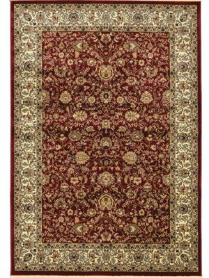 ΧΑΛΙ PERSIA 1533 BURGUNDY ΜΕ ΚΡΟΣΣΙ - 080X150  NewPlan