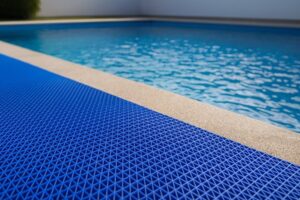 Alternative view of ΠΛΑΣΤΙΚΟ ΔΑΠΕΔΟ ZIGZAG ΜΑΤ 5mm BLUE 1.20Μ NewPlan