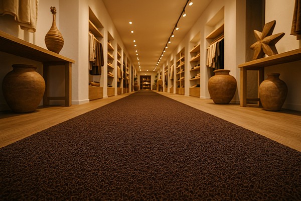 ΠΛΑΣΤΙΚΟ ΔΑΠΕΔΟ SPAGHETTI 15mm BROWN 1.22M NewPlan - Image 4