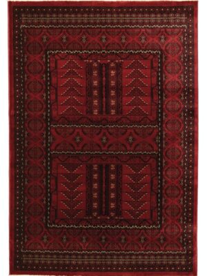 ΧΑΛΙ PERSIA 2288 BURGUNDY ΜΕ ΚΡΟΣΣΙ - 133X190  NewPlan