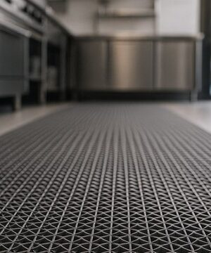 Alternative view of ΠΛΑΣΤΙΚΟ ΔΑΠΕΔΟ ZIGZAG ΜΑΤ 5mm GREY 1.20Μ NewPlan