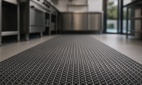ΠΛΑΣΤΙΚΟ ΔΑΠΕΔΟ ZIGZAG ΜΑΤ 8mm GREY 1.20Μ NewPlan - Image 2