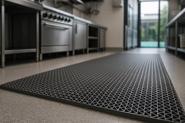 ΠΛΑΣΤΙΚΟ ΔΑΠΕΔΟ ZIGZAG ΜΑΤ 8mm GREY 1.20Μ NewPlan - Image 3