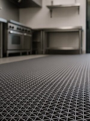 ΠΛΑΣΤΙΚΟ ΔΑΠΕΔΟ ZIGZAG ΜΑΤ 5mm GREY 1.20Μ NewPlan - Image 4
