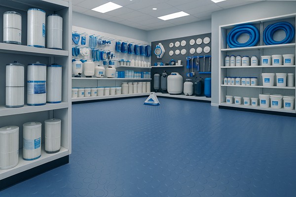 ΠΛΑΣΤΙΚΟ ΔΑΠΕΔΟ ΤΑΠΑ 1mm OCEAN BLUE 2Μ NewPlan - Image 5