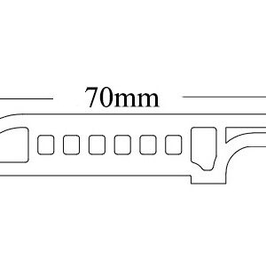 ΠΕΡΒΑΖΙ  BIΝΥΛΙΚΟ COUNTRY OAK 981013 BASIC 70Χ2400mm NewPlan - Image 3